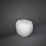 Унитаз напольный RAK Ceramics CLOUD CLOWC1346500A безободковый, белый матовый в интернет магазине сантехники Legres.com.ua