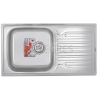 Мойка кухонная HAIBA 78x50 (satin) (HB0647)