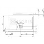 Поддон Radaway Argos D 90x110 (4AD911-01) 3  в интернет магазине сантехники Legres.com.ua