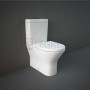 Унітаз підлоговий RAK Ceramics Resort 60 см, безободковий, без кришки, білий RST17AWHA в інтернет магазині сантехніки Legres.com.ua