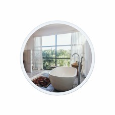 Зеркало для ванной круглое Virgo 600х600 мм (QT1878250660W) с подсветкой