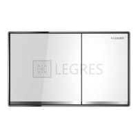Смывная клавиша Geberit Sigma 60 стекло белое (115.640.SI.1)