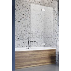 Штора для ванны Radaway Essenza Pro PND II 140 правая, безопасное стекло, прозрачное (10102140-01-01R)