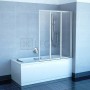 Штора для ванной Ravak VS3 130 129,6 стекло Transparent (795V0U00Z1) 1  в интернет магазине сантехники Legres.com.ua