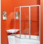 Штора для ванной Ravak VS3 130 129,6 стекло Transparent (795V0U00Z1) 2  в интернет магазине сантехники Legres.com.ua