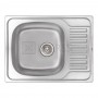 Кухонная мойка Qtap 6550 Micro Decor 0,8 мм (QT6550MICDEC08) в интернет магазине сантехники Legres.com.ua