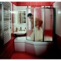 Штора для ванной Ravak VS3 115 114,6 пластик rain (795S010041) 8  в интернет магазине сантехники Legres.com.ua