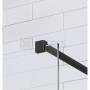 Душевая перегородка Radaway Modo I New Black 120x200 безопасное стекло, прозрачное, чёрная (388124-54-01) 2  в интернет магазине сантехники Legres.com.ua