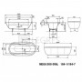Ванна стальная Kaldewei Mega Duo Oval 1800х900 мм (223800013001) 4  в интернет магазине сантехники Legres.com.ua