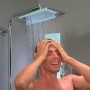 Душова система Hansgrohe Crometta E Showerpipe 240 1jet для ванни з термостатом, хром (27298000) 1  в інтернет магазині сантехніки Legres.com.ua
