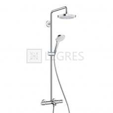 Душова система Hansgrohe Croma Select E 180 2jet showerpipe для ванни (27352400)