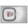 Мойка кухонная HAIBA 78x50 (decor) (HB0648) в интернет магазине сантехники Legres.com.ua