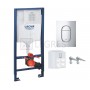 Инсталляционный комплект Grohe Rapid Sl 113×50x16,5 для подвесного унитаза (39504000) в интернет магазине сантехники Legres.com.ua