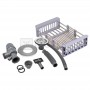 Кухонная мойка Lidz 580x450x220 brush + дозатор для моющего средства (LIDZH5845BRU3010) 1  в интернет магазине сантехники Legres.com.ua