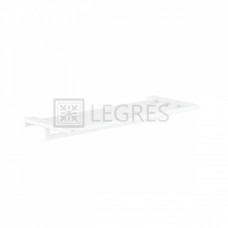 Полочка Hansgrohe AddStoris с держателем для полотенец, белый матовый (41751700)