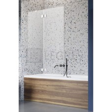 Штора для ванны Radaway Essenza Pro PND II 100 левая, безопасное стекло, прозрачное (10102100-01-01L)