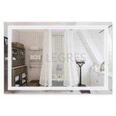 Зеркало для ванной прямоугольное Mideya 600х800 мм (QT2078F904W) с подсветкой