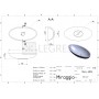 Умывальник NICE MIRASOFT 1  в интернет магазине сантехники Legres.com.ua