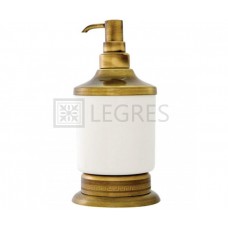 Дозатор жидкого мыла Kugu Versace Freestand antique (230A)