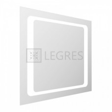 Зеркало для ванной прямоугольное Volle 600х600 мм (16-60-560) с подсветкой