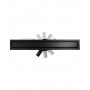 Трап Calani Eco360 1000 мм, двусторонний black (CAL-G0018) 7  в интернет магазине сантехники Legres.com.ua