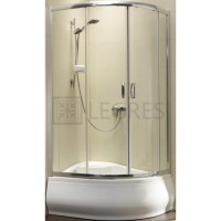 Душевая кабина Radaway Dolphi Premium Plus E 1700 100x80 + поддон Korfu Е 100x80 (30481-01-06N + 4E81400-03R + R135L)