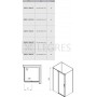 Душова кабіна Ravak Matrix MSDPS-100/100 L white+Transparent (0WLAA100Z1) 1  в інтернет магазині сантехніки Legres.com.ua