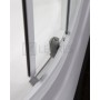 TISZA душова кабіна 90 * 90 * 185 см (скла + двері), профіль білий, скло 4  в інтернет магазині сантехніки Legres.com.ua