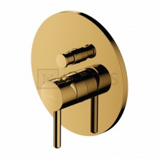 Змішувач для ванни і душу прихованого монтажу Omnires Y gold (Y1235GL)