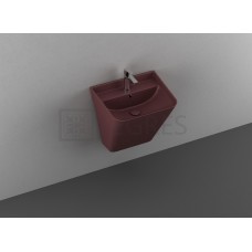 Умивальник Isvea Sott'aqua S & S 50x42x83 підлоговий maroon red (10sq37001sv-2r)