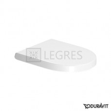 Сидіння Duravit Rectangular soft-close біле (0021090000)