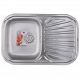 Мойка кухонная HAIBA 74x48 (decor) (HB0559) в интернет магазине сантехники Legres.com.ua