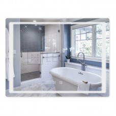 Зеркало для ванной прямоугольное Mideya 600х800 мм (QT2078B9021W) с подсветкой