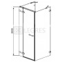 Боковая стенка Radaway Euphoria KDJ+S 90 стекло прозрачное (383030-01) 8  в интернет магазине сантехники Legres.com.ua