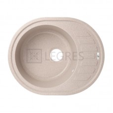 Кухонная мойка Lidz 620x500/200 бежевый MAR-07 (LIDZMAR07620500200)