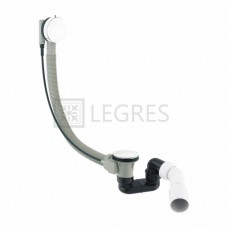 Сифон для ванны с переливом Omnires CGS white (TK104-PLUS-3.35+64-SBP)