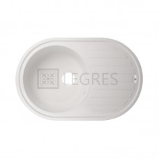 Кухонна мийка Lidz 780x500 /200 білий WHI-01 (LIDZWHI10780500200)
