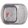 Мойка кухонная HAIBA 63x49 (polish) (HB0551) в интернет магазине сантехники Legres.com.ua