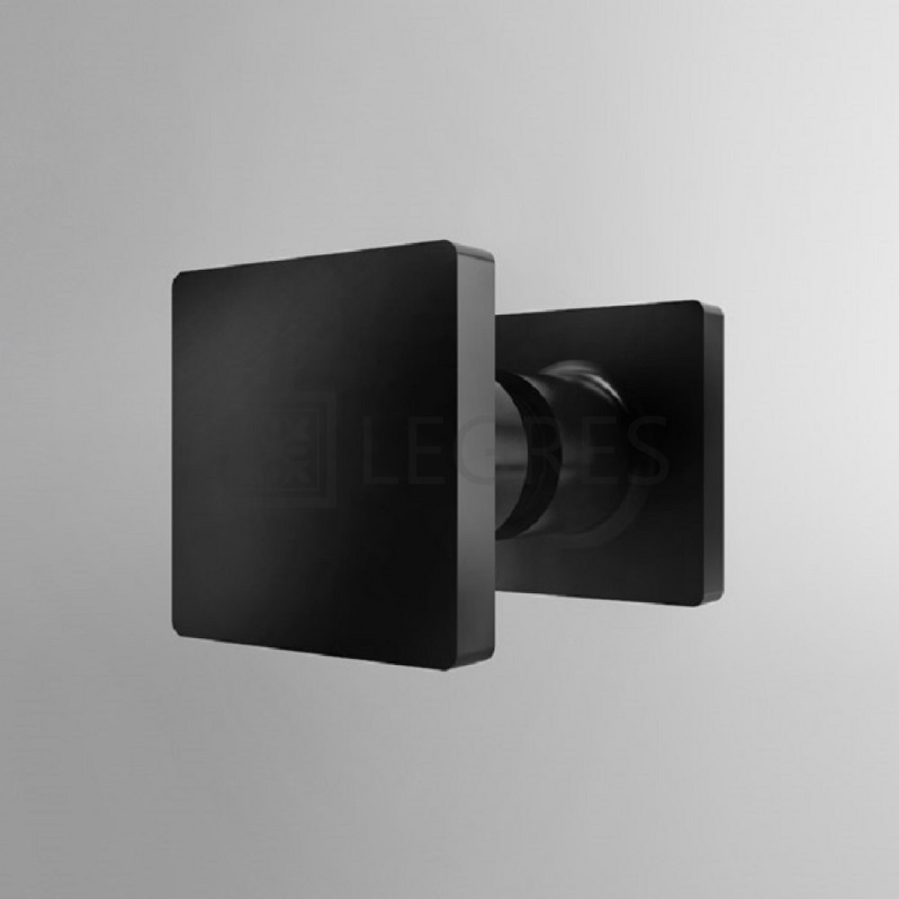AN13D10000607 BlackLine Annea Душевые двери, крепление справа, стекло прозрачное, проф. черный мат