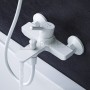 Змішувач для ванни та душу, білий AM.PM F85B10033 X-Joy S 7  в інтернет магазині сантехніки Legres.com.ua