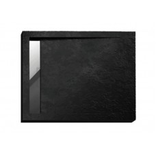 Душовий піддон WEST NEW структурний, 110 x 90 х 5/1,5 см, колір чорний