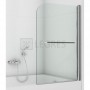 Штора для ванны New Trendy Fun 70x140 безопасное стекло, прозрачное, 1 элемент (P-0013) в интернет магазине сантехники Legres.com.ua