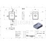 Умывальник MARRAKESH 380 1  в интернет магазине сантехники Legres.com.ua