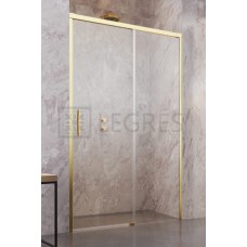 Душевая дверь Radaway Idea DWJ 130x200,5 стекло прозрачное, gold левая (387017-09-01L)