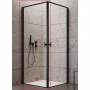 Душова кабіна Radaway NES Black KDD I 100x100 ліва частина, безпечне скло, frame, чорна (10021100-54-56L) в інтернет магазині сантехніки Legres.com.ua