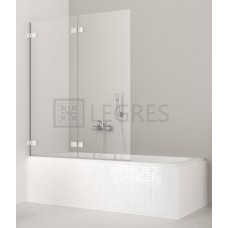 Штора для ванны Radaway Arta PND 130x150 стекло прозрачное левая (210213-01L)