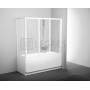 Штора для ванной Ravak APSV-75 75,5x137 стекло transparent (95030102Z1) 4  в интернет магазине сантехники Legres.com.ua