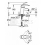 Смеситель для раковины, Grohe Eurosmart, (32467002) 4  в интернет магазине сантехники Legres.com.ua