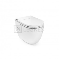 Унитаз-компакт Roca Meridian-N с встроенным бачком, сиденье soft-close, белый (A893303000)