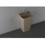 Умывальник Isvea Sott’Aqua S&S 50x42x83 напольный taupe matt (10SQ37001SV-2H) в интернет магазине сантехники Legres.com.ua